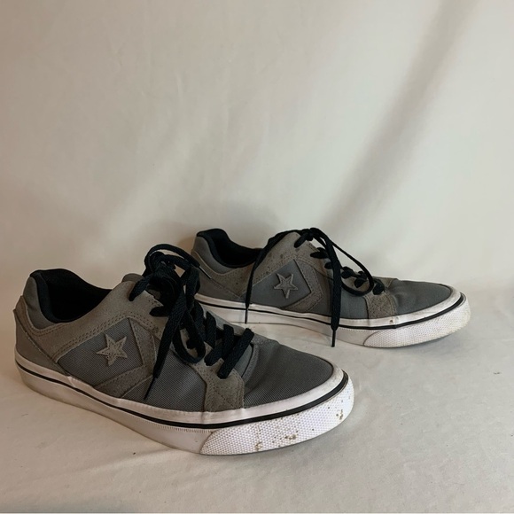 Converse All Star Low Top Gray Unisex Sneakers Men’s 9 / Womens 10.5 - Picture 4 of 10